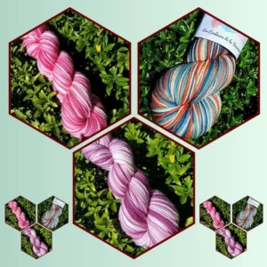 Laine mérinos multicolore